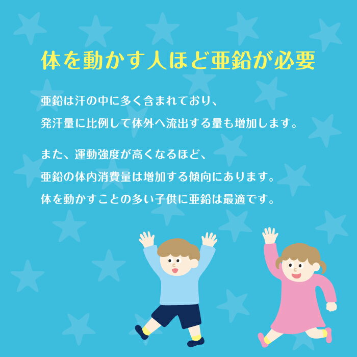 こども向け亜鉛チュアブルのびあ子供亜鉛サプリあえんサプリメント日本製ぶどう風味