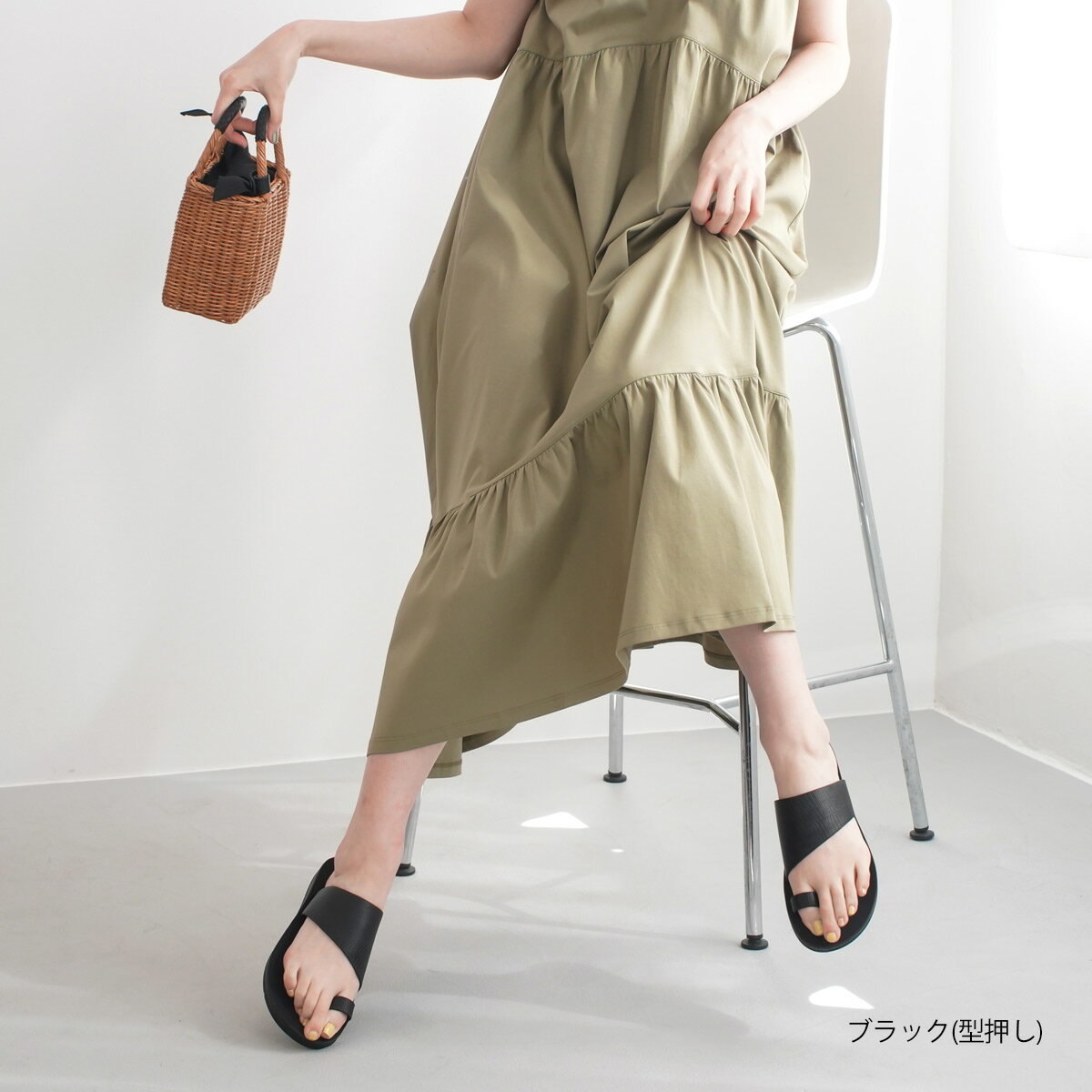 サムリングフラットサンダルトングサンダル