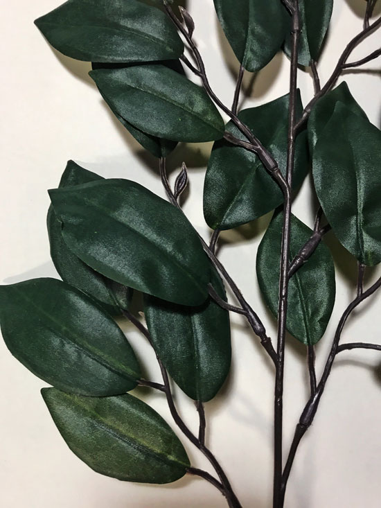 仏具神具サカキ大榊葉造花1本