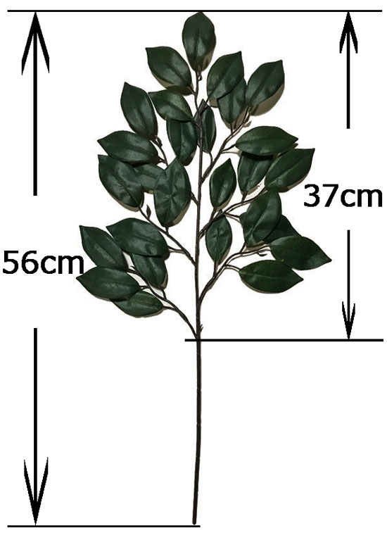 仏具神具サカキ大榊葉造花1本