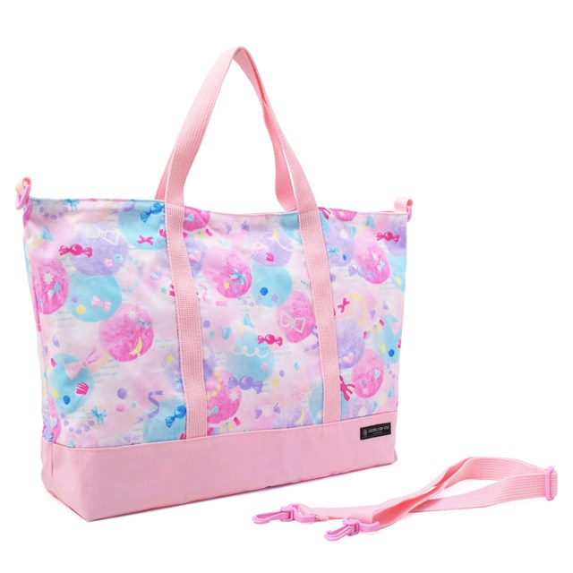 レッスンバッグ マチ付き ふわふわキュートなキャンディポップ 子供用 手提げバッグ お稽古バッグ 絵本袋 通学 入園グッズ 子供 ピアノ レッスンバック おけいこバッグ キルティング ショルダー 肩掛け 小学生 保育園 バッグ 入学 おしゃれ かわいい