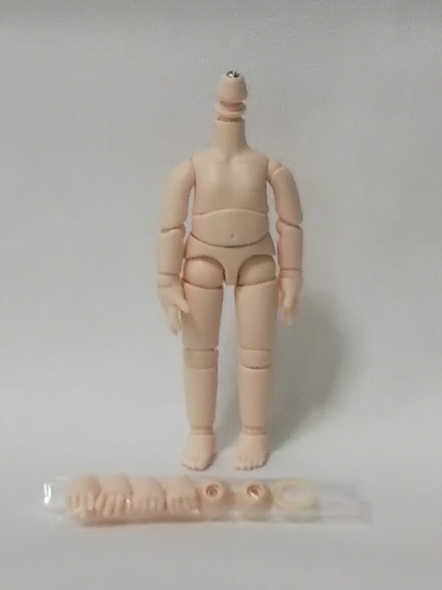 送料込OB11オビツ11cmボディマットホワイティ磁石なし11BD-D01MW