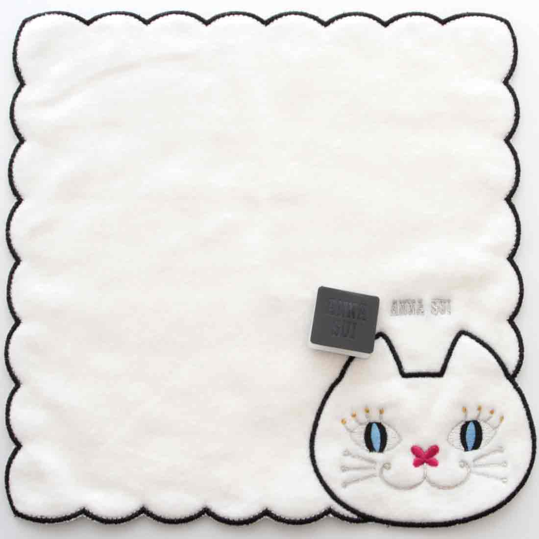 アナスイタオルハンカチ9502ホワイト