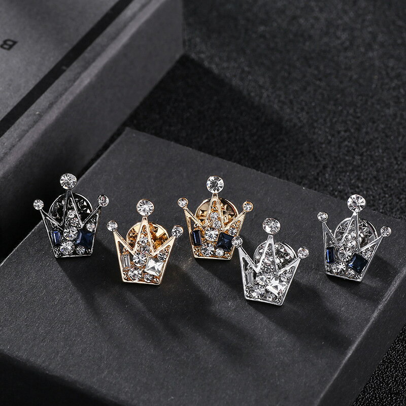 男女兼用王冠(クラウン)ブローチ