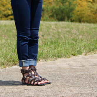 大きいサイズサンダル25.5cm26cm26.5cm対応レディースクロスベルトグラディエーターサンダル02607TW