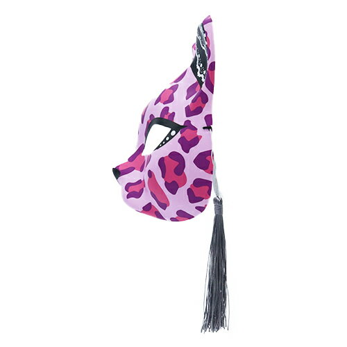 お面半面猫面八/ヒョウ(税別\292times;6枚)