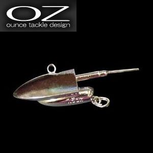 ワインド専用オンスタックルデザインZZHeadシルバーVer.3/4-2.0oz