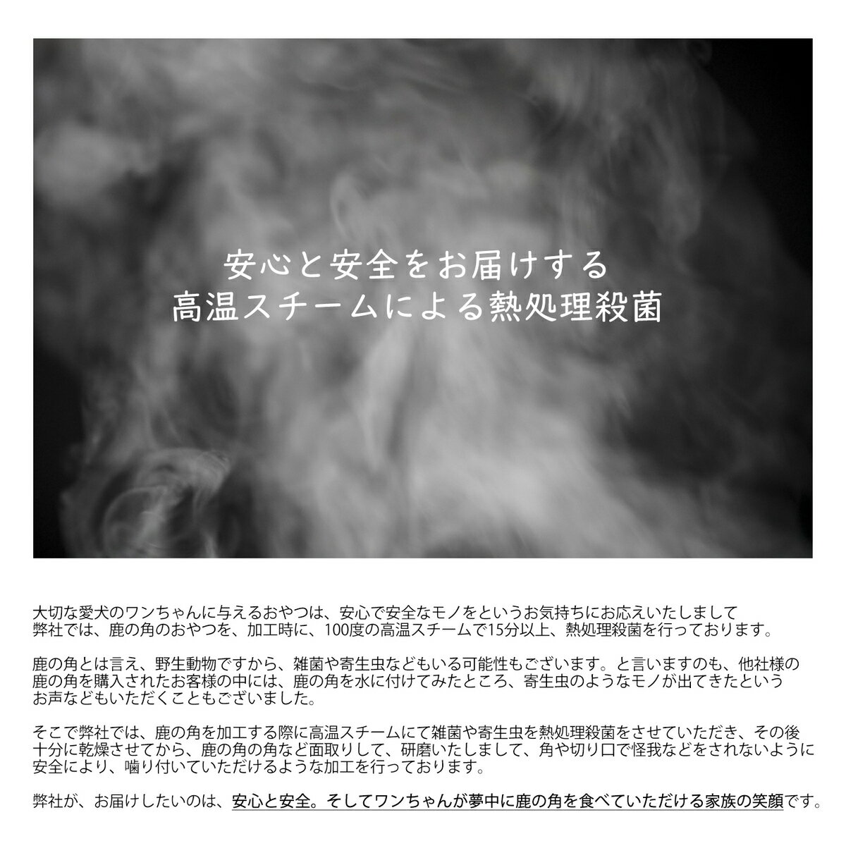 【15cm中型犬】鹿の角犬おもちゃ無添加おやつエゾジカ国産鹿角ガムデンタルケアmonolife