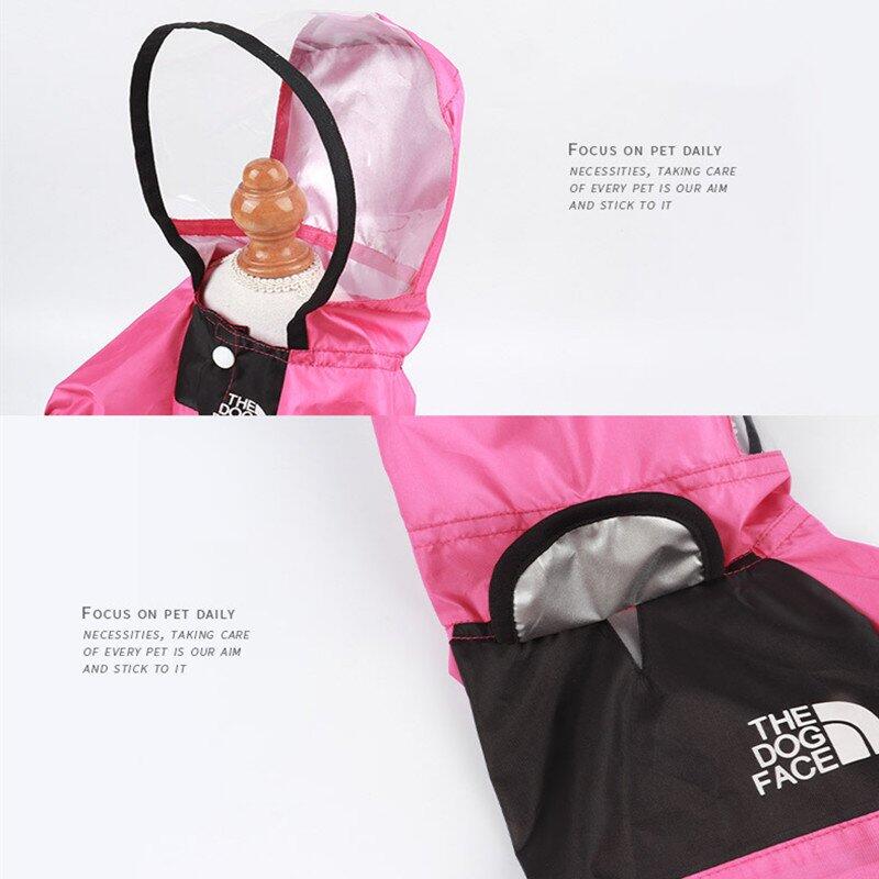 犬用レインコート犬レインコート透明フード雨着雨具ドッグウェアお出かけ雨の日散歩犬レインコート小型犬中型犬大型犬2色XS~4XL送料無料