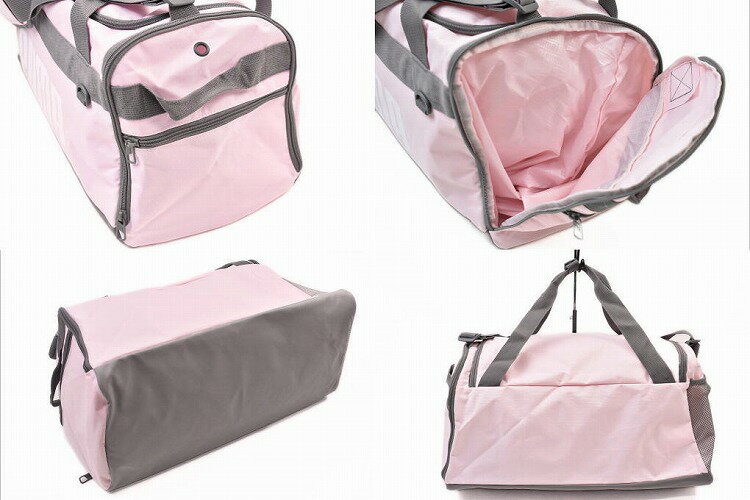 プーマバッグボストンバッグ女の子レディースキッズジュニアブランドPUMAプーマチャレンジャーダッフルバッグS35Lピンク076620スクールバッグ子供用小学生スポーツバッグ修学旅行旅行【あす楽】