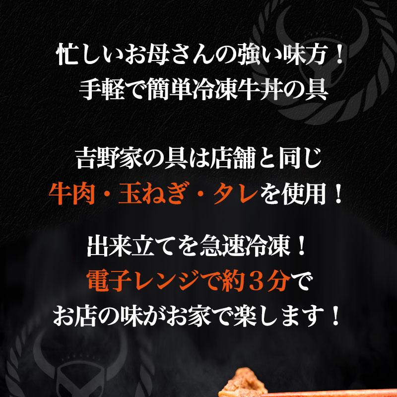 吉野家牛丼の具10食(1.2kg)