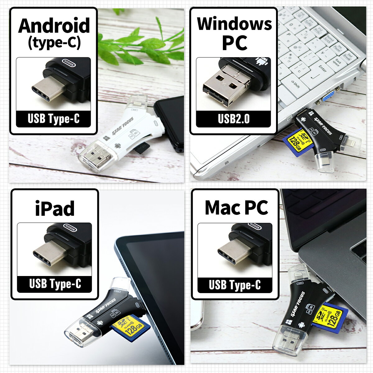 iPadSDカードリーダー