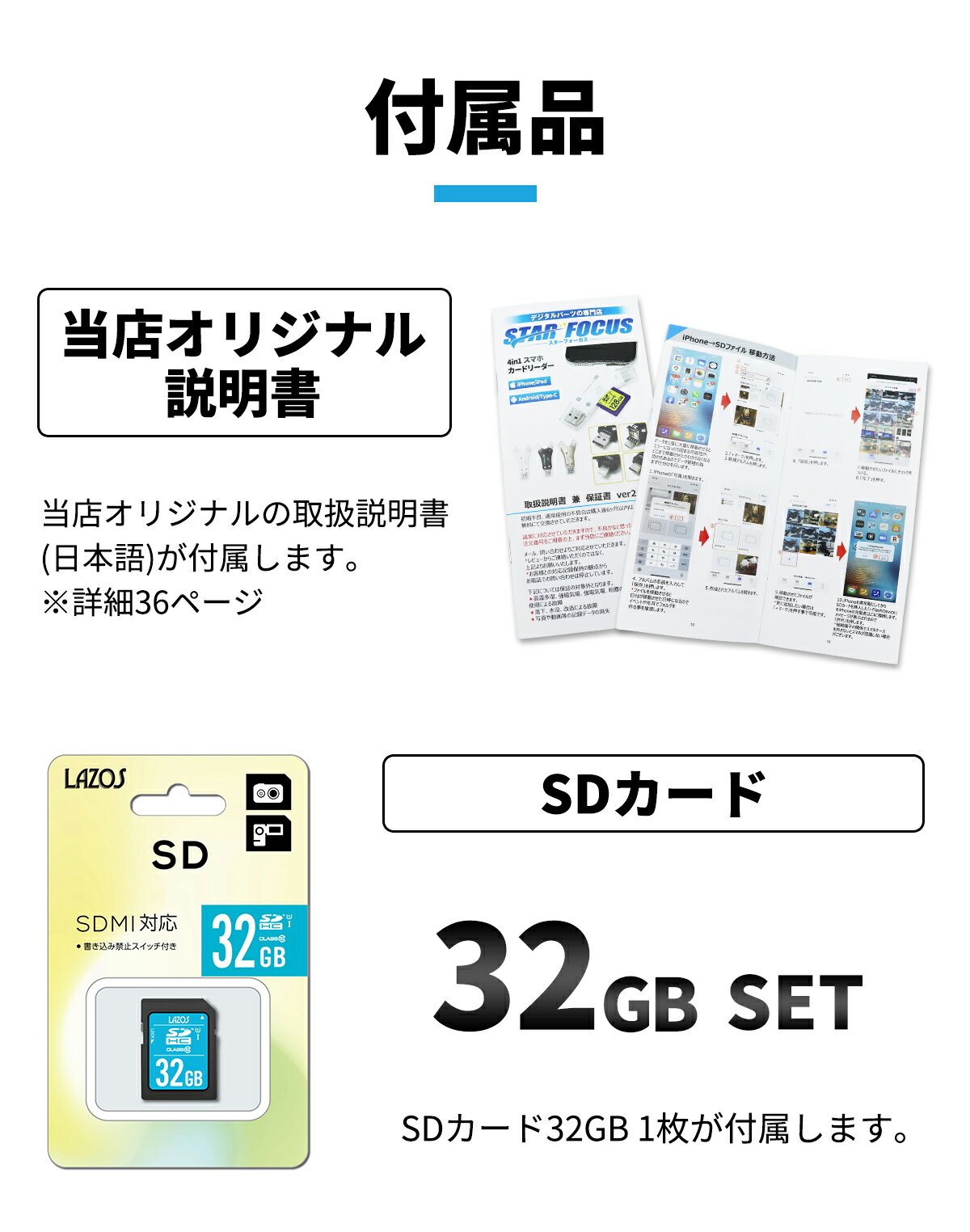 iPhoneSDカードリーダー