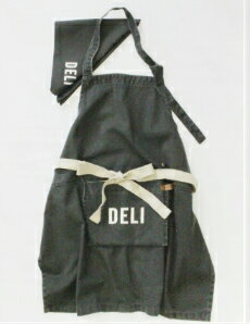 【メール便送料無料!】キッズエプロン&バンダナ三角巾セットアンドパッカブルANDPACKABLE男の子女の子子供おしゃれかわいいシンプル100110120130140150160親子お揃い♪