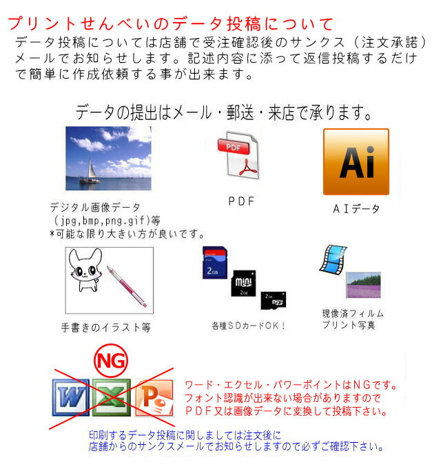 オリジナル写真やイラストを煎餅にプリント!プリントせんべい-白ごま煎餅