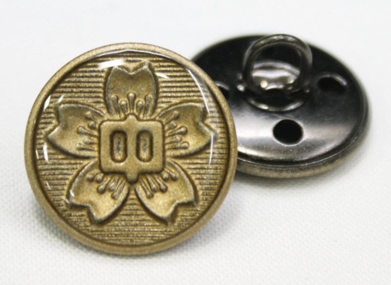 中生エポキカラーボタン(ゴールド)前ボタンと袖ボタン選べます ☆メール便対応☆ 廃番決定お早めに 中生エポキカラーボタン(ゴールド)前ボタンと袖ボタン選べます ☆メール便対応☆ 廃番決定お早めに