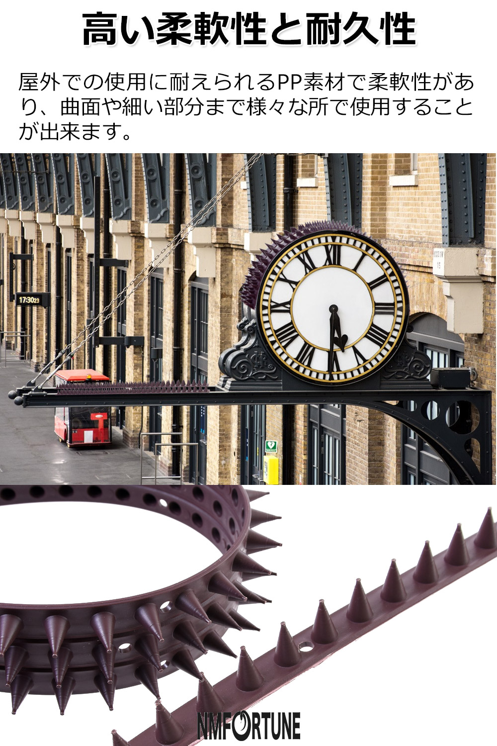 鳥よけとげマット10個セットベランダガーデニング鳥よけグッズ害獣対策sm-933