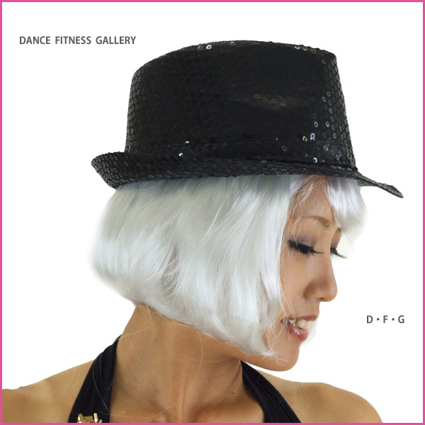 DJ1591スパンコールハット