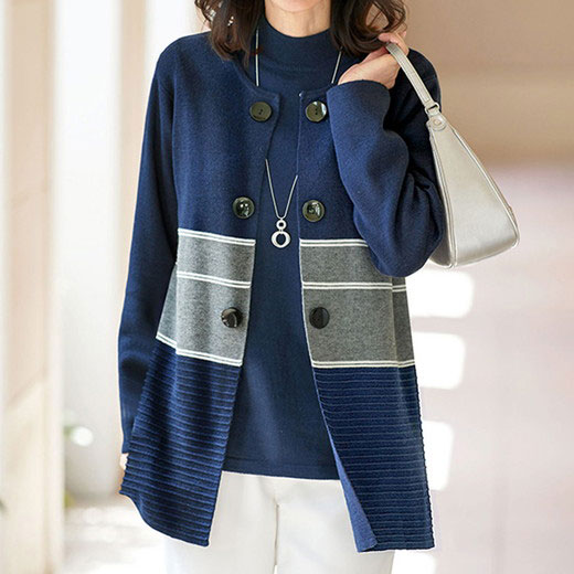 *返品交換不可* ベルーナ ●アウトレット●ニットアンサンブル M L LL ボタンデザイン配色ニットアンサンブル M~LL ベルーナ Belluna 40代 50代 60代 レディース ミセス 大人 ファッション 秋冬 ニット アンサンブル 秋服 在庫処分 *返品交換不可* ベルーナ ●アウトレット●ニットアンサンブル M L LL ボタンデザイン配色ニットアンサンブル M~LL ベルーナ Belluna 40代 50代 60代 レディース ミセス 大人 ファッション 秋冬 ニット アンサンブル 秋服 在庫処分