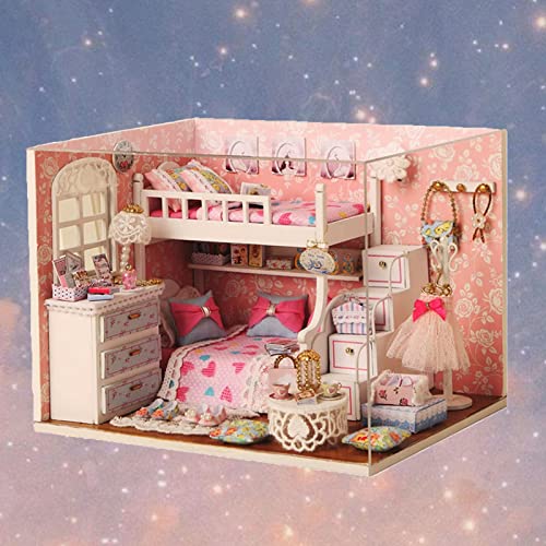 Smilerain ミニチュアハウス ドールハウスキット 手作りキット ミニチュア ドールハウス 1 24 小型 初心者 再生ドールハウス 防塵ケ Smilerain ミニチュアハウス ドールハウスキット 手作りキット ミニチュア ドールハウス 1 24 小型 初心者 再生ドールハウス 防塵ケ
