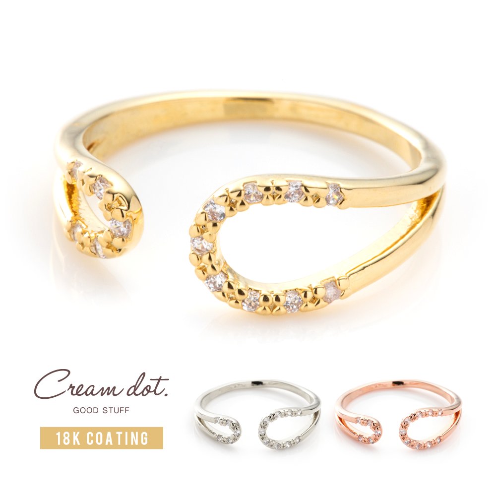 アクセサリー ジュエリー 人気 流行 トレンド おしゃれ ブランド 女性 プレゼント ギフト リング ピンキーリング 指輪 金属アレルギー ニッケルフリー 18kコーティング レディース オープンリング キュービックジルコニア 曲線 大人 上品 エレガント 華奢 シンプル フェミニン ゴールド シルバー ピンクゴールド アクセサリー ジュエリー 人気 流行 トレンド おしゃれ ブランド 女性 プレゼント ギフト リング ピンキーリング 指輪 金属アレルギー ニッケルフリー 18kコーティング レディース オープンリング キュービックジルコニア 曲線 大人 上品 エレガント 華奢 シンプル フェミニン ゴールド シルバー ピンクゴールド