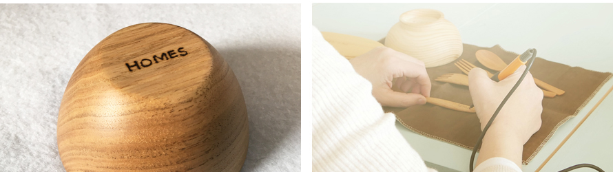 【名入れ】北海道のオケクラフトれんげ型スプーン(小)【人気商品】【楽ギフ】【木製品】