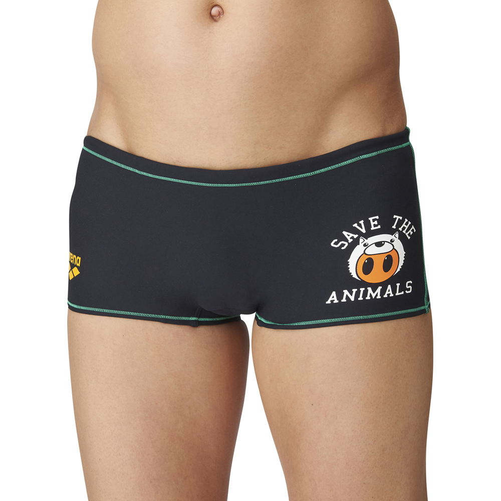 アリーナARENA競泳水着メンズ練習用ショートボックスアリーナ君タフスーツタフスキンE競泳練習水着2022春夏モデルSAR-2112