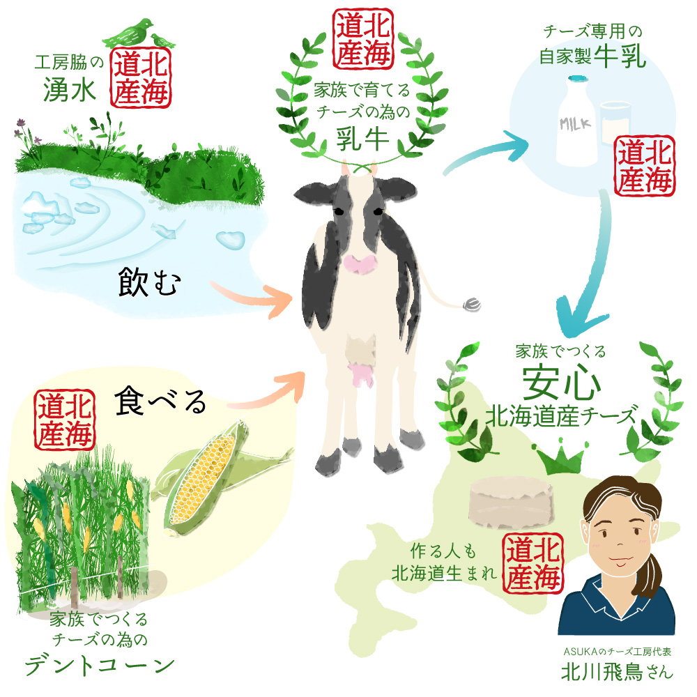 北海道チーズ【ASUKAのチーズ工房無添加絶品チーズ4点セット送料無料】ナチュラルチーズ無添加チーズ詰め合わせおつまみご当地グルメお取り寄せ北海道産贈り物チーズセットお返し内祝ホワイトデー