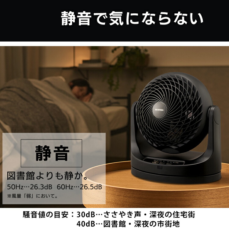 サーキュレーター扇風機14畳リモコン首振りマカロン型PCF-MKC18ホワイトブラック送料無料首振りおしゃれ静音扇風機卓上卓上扇風機冷房暖房省エネ首ふり空気循環涼しい循環コンパクトアイリスオーヤマ
