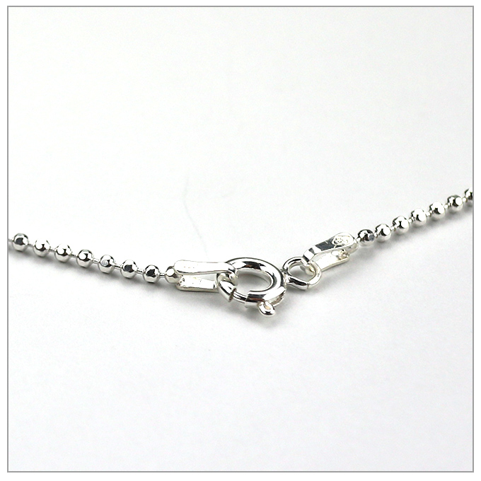 【セット購入専用】シルバーミラーボールチェーン50cmx1.5mmプチギフト