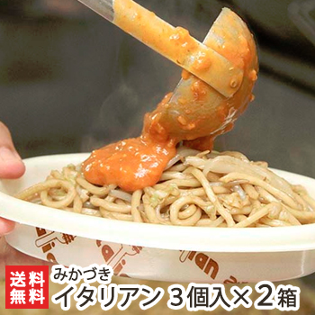 新潟県民のソウルフードみかづきのイタリアン6食入り新潟B級グルメの元祖をイタリアン発祥の店「みかづき」より発送!