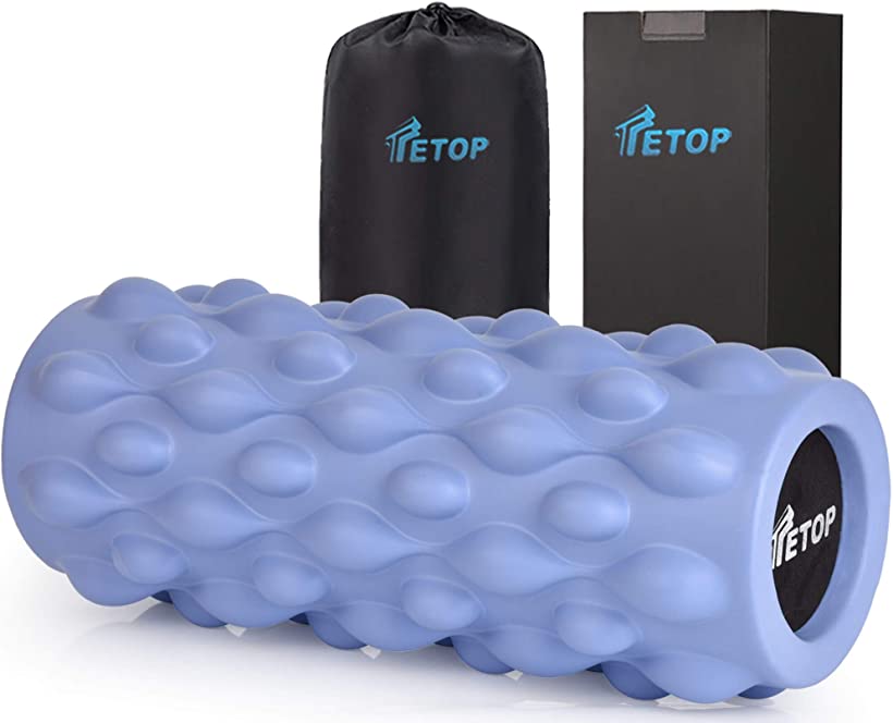 TETOP テートップ 筋膜リリース 実力派. 割れない フォームローラー 500KG耐荷重 ストレッチローラー マッサージ ヨガポール エクササイズ トレーニング 軽い 32x12.5x12.5CM 500g ライトブルー TETOP テートップ 筋膜リリース 実力派. 割れない フォームローラー 500KG耐荷重 ストレッチローラー マッサージ ヨガポール エクササイズ トレーニング 軽い 32x12.5x12.5CM 500g ライトブルー