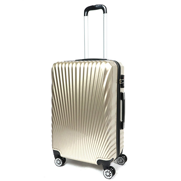 スーツケースキャリーバッグキャリーケースMサイズ50LTSAロック付4輪ダブルキャスター超軽量中型鏡面加工光沢4~6泊送料無料###ケース227-M###