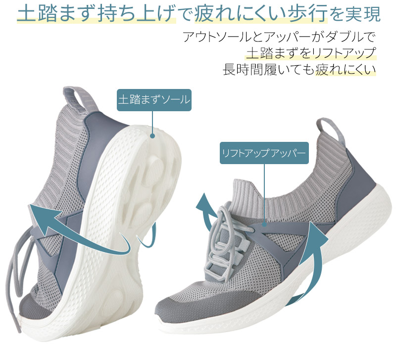 ランキング1位外反母趾靴スニーカーストレッチウォーキングジム疲れない歩きやすい軽い足裏アーチ補整疲れにくい痛くないコンフォート4Eストレッチ幅広甲高ワイドシューズレディースナースサンダルオフィス勝野式LaFoot楽歩人ウォーカー
