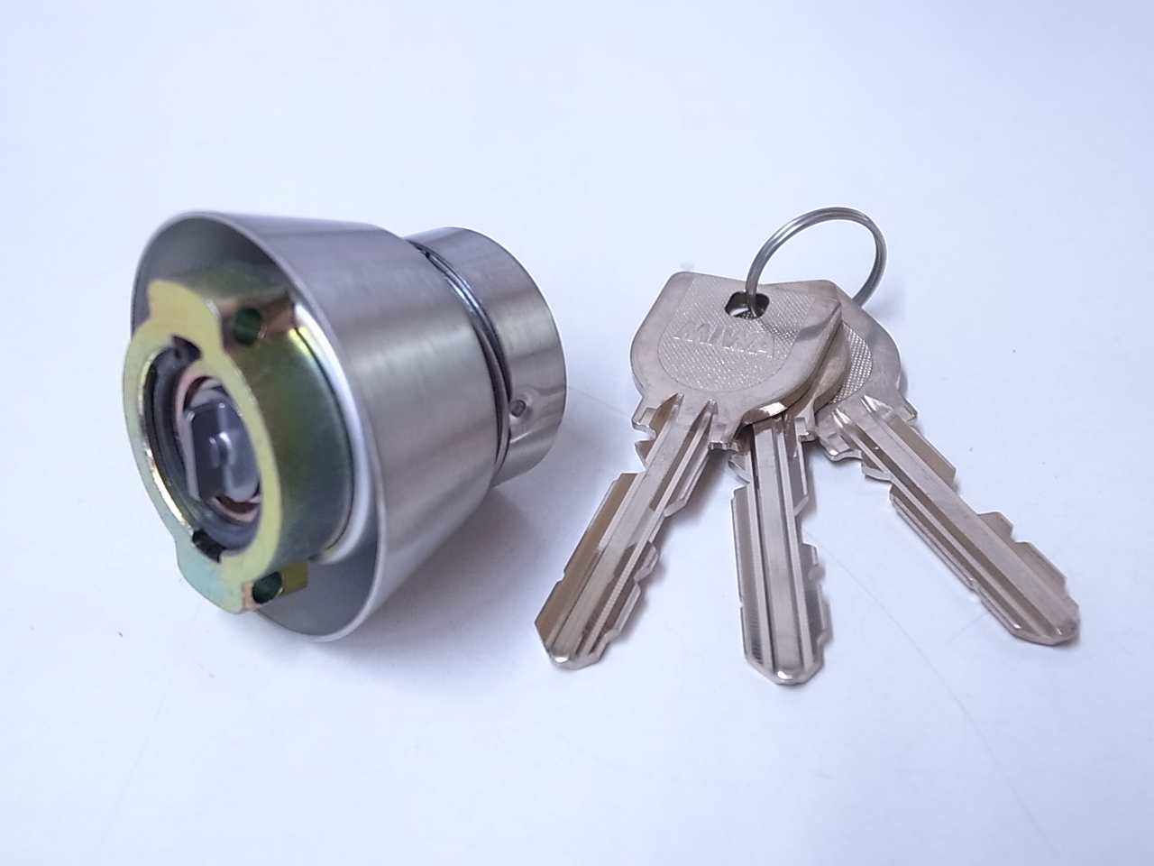 U9DA取替用シリンダーシルバー色(MCY-191MCY191)