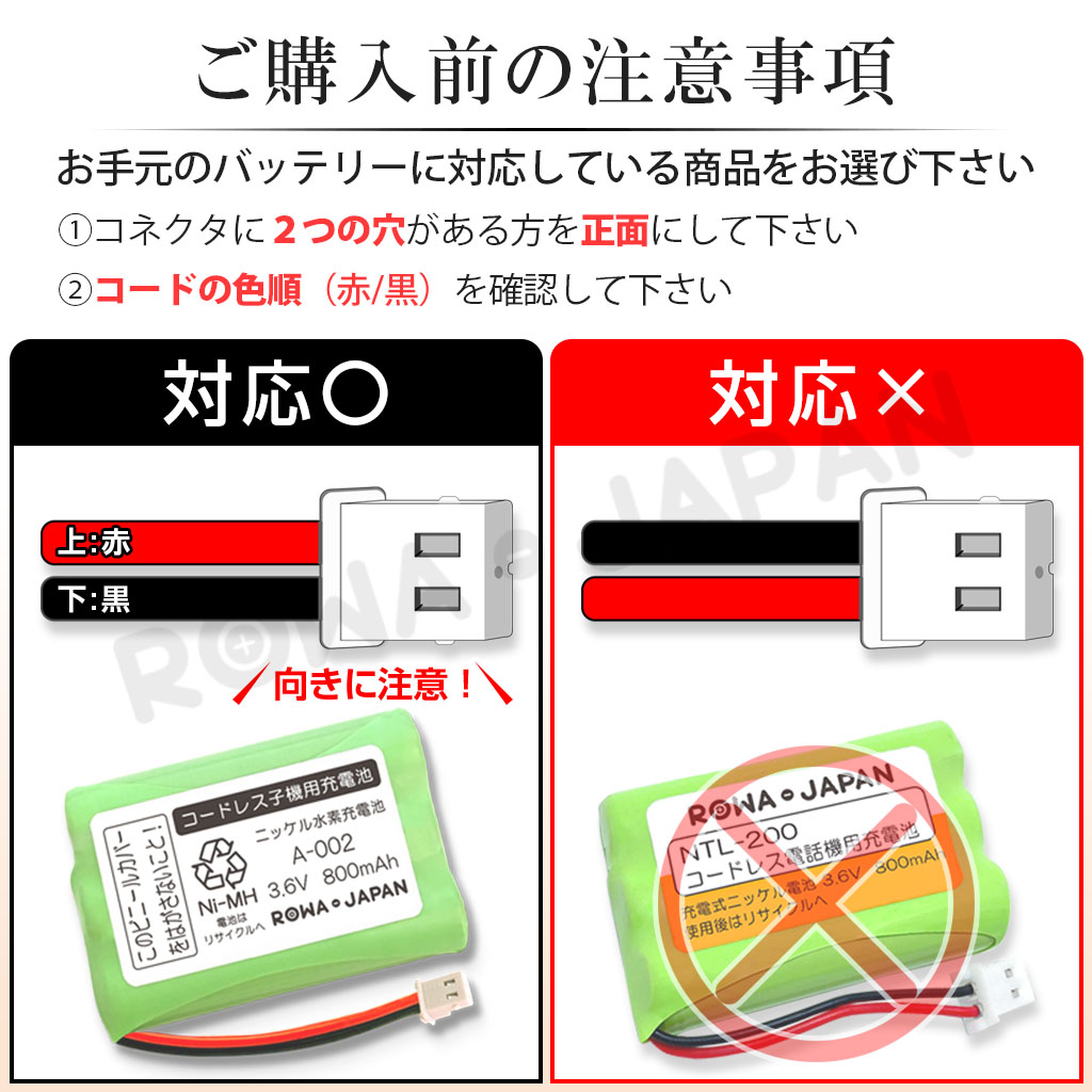 NTT東日本電池パック-107コードレス子機用互換充電池ニッケル水素電池