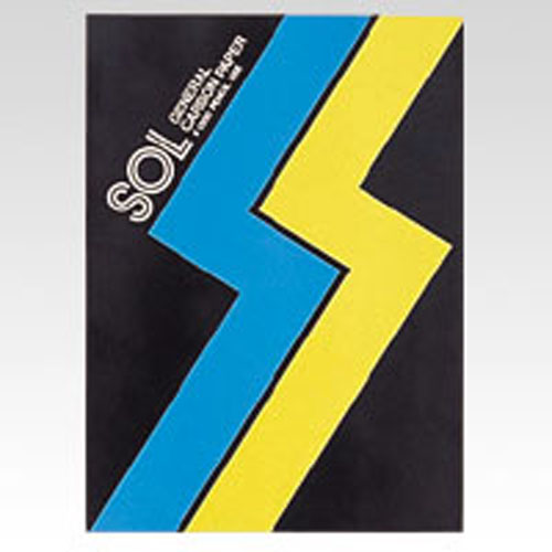 ゼネラル ゾル・カーボン紙(片面)#1300 黒 1300 クロ ゼネラル ゾル・カーボン紙(片面)#1300 黒 1300 クロ