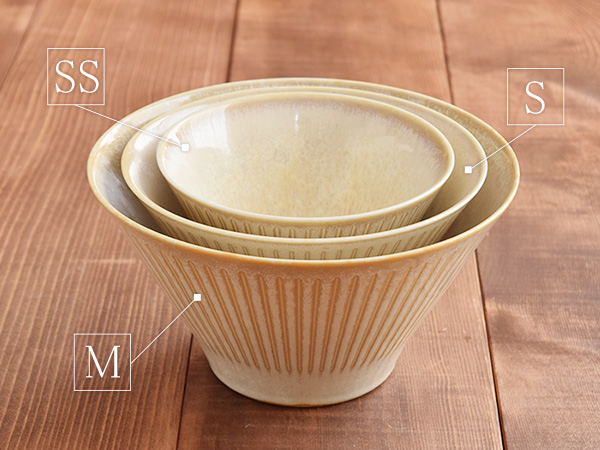 送料無料和食器台形マルチボウル彫十草3サイズセット(2色から選べる)食器セット和食器おしゃれどんぶり丼ぶり丼ボウル麺鉢ラーメン鉢ファミリー食器一人暮らし新生活