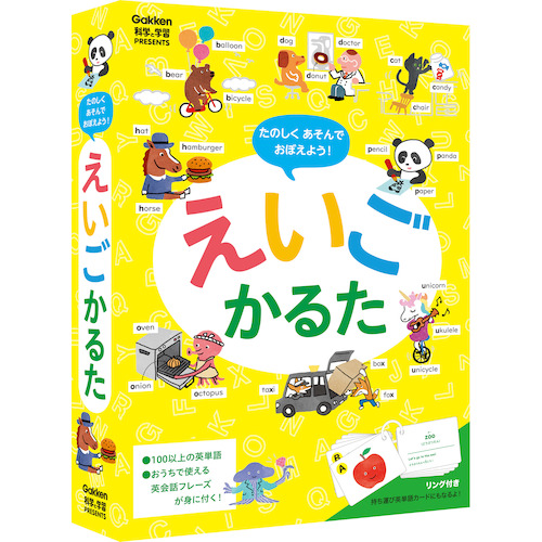 学研プラス 科学と学習PRESENTS えいごかるた J750725│ゲーム 百人一首・かるた 学研プラス 科学と学習PRESENTS えいごかるた J750725│ゲーム 百人一首・かるた