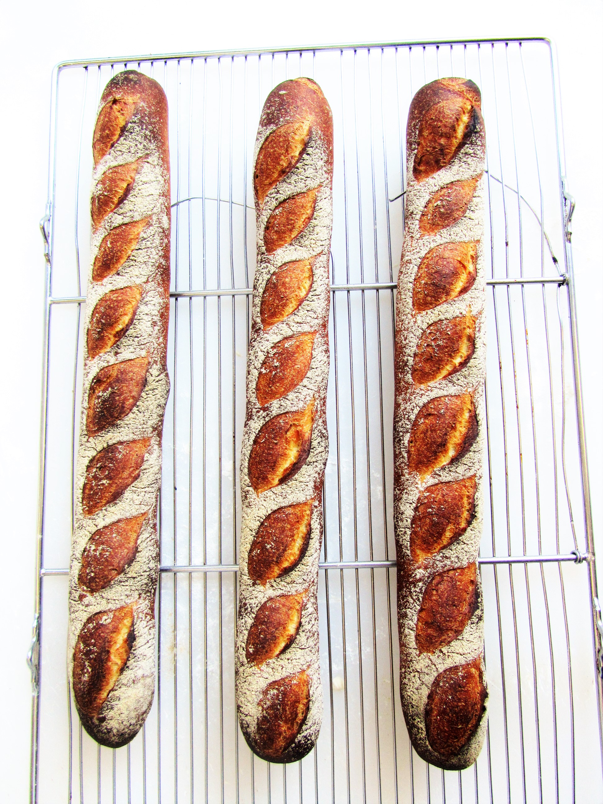 国産小麦 全粒粉 フランス産小麦など7種の小麦をブレンドし、天然酵母を使用して16時間じっくり発酵させました。噛むほどに味わい深く、自信を持ってお届けするバゲットです。 バゲット ルヴァン 国産小麦 天然酵母 3本で1セット パン フランス生地 国産小麦 全粒粉 フランス産小麦など7種の小麦をブレンドし、天然酵母を使用して16時間じっくり発酵させました。噛むほどに味わい深く、自信を持ってお届けするバゲットです。 バゲット ルヴァン 国産小麦 天然酵母 3本で1セット パン フランス生地