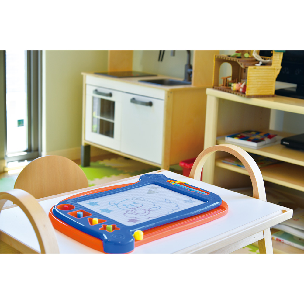 わくわくカラフルお絵かきボードおもちゃ子供こども学習タブレットスタンプ付き磁石マグネット大きめサイズ幼児お絵かき落書き男の子女の子2歳3歳玩具知育プレゼントグッズ【あす楽対応】【コンビニ受取対応商品】【ラッピング不可】