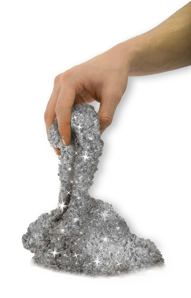 キネティックサンド:シルバー